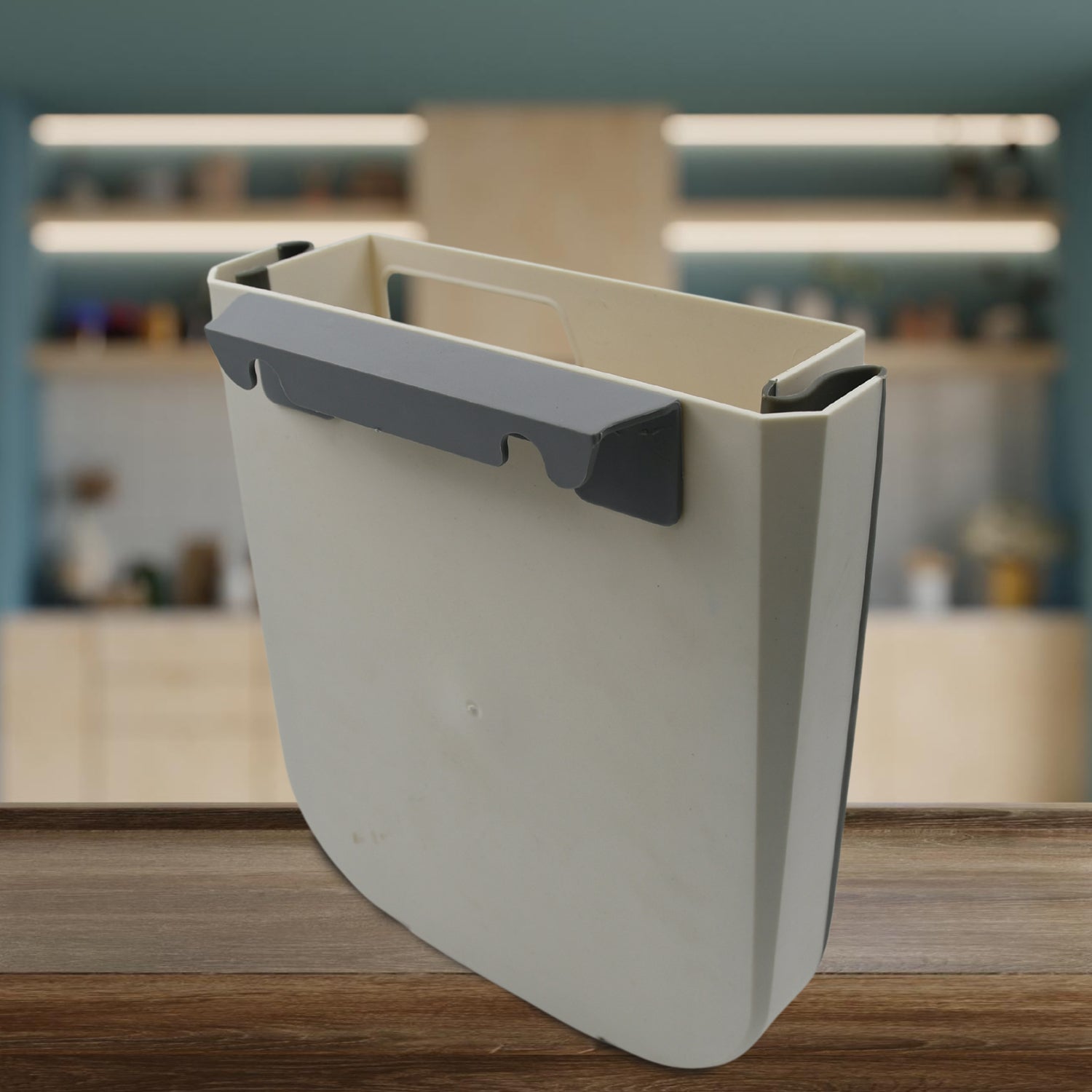 Hanging Trash Can for Kitchen Cabinet Door, Small Collapsible Foldable Waste Bins, Hanging Trash Holder for Bathroom Bedroom Office Car, Portable Hanging Trash Can for Kitchen Cabinet Door, Small Collapsible Foldable Waste Bins, Hanging Trash Holder for Bathroom Bedroom Office Car, Portable
